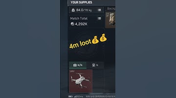 4 million loot in Delta Force mobile my character just hit 84 kg!😱 #deltaforce #deltaforcemobile