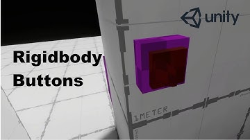 How to make a pushable button with rigidbodies in Unity