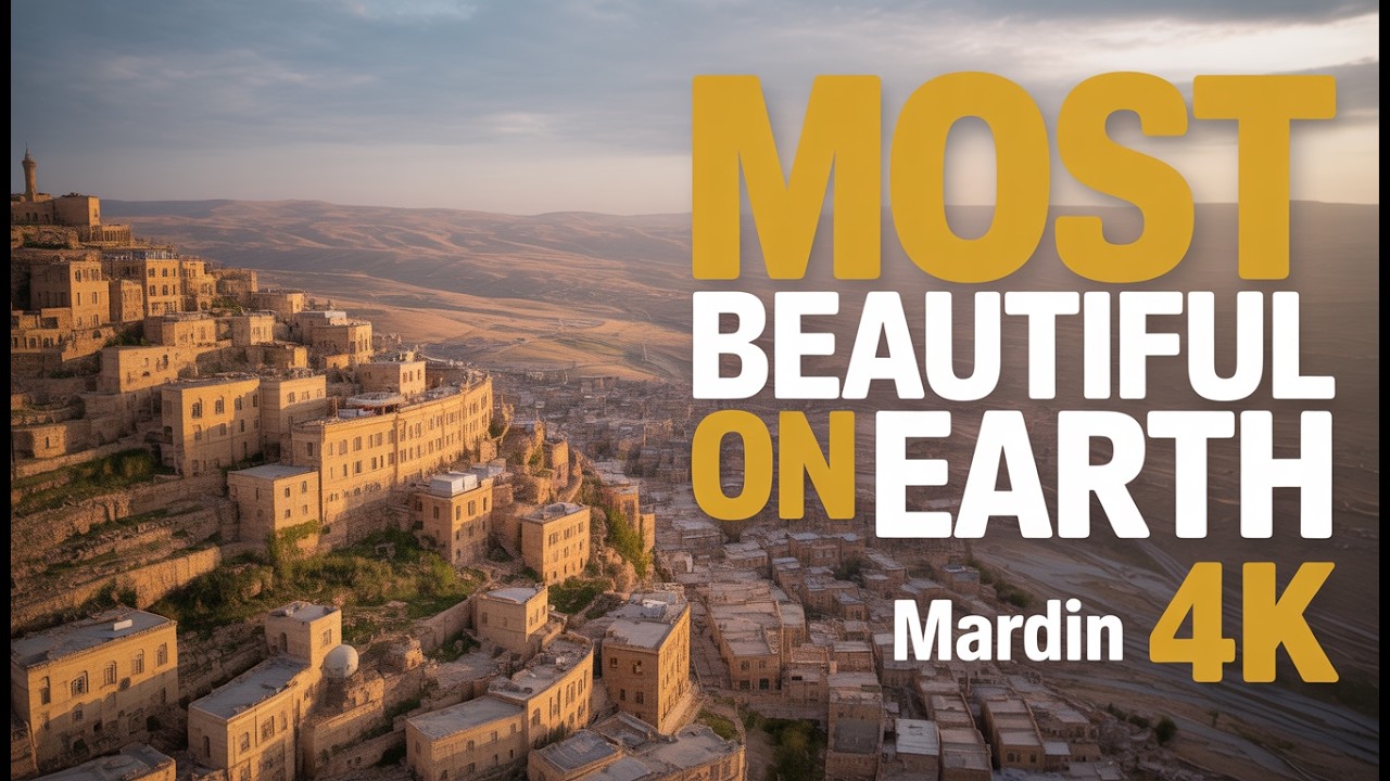 Most Beautiful Places on Earth | Mardin, Turkey in 4K – Ancient Stone City & Mesopotamian Views