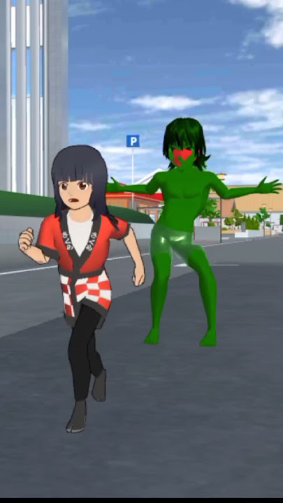 Papa, kamu tidak bisa menyelamatkanku sekarang.😭👹#sakuraschoolsimulator #youtubeshorts #animation