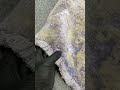 Килим прямокутний вовняний з шовком Лаванда у Пісках 175х235 см ручна робота бежевий із бузковим