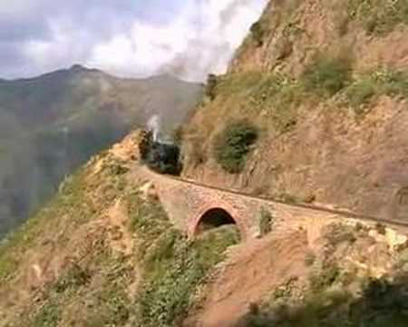 DOUBLE HEADER ON  THE ERITREA RAILWAY
