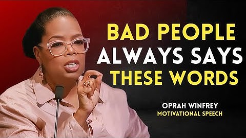 EYES OPEN! Learn to Recognize BAD and FAKE People | 7 SIGNALS | Oprah Winfrey Motivational Speech