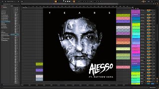 Alesso Feat Matthew Koma  Years vocal Extended Mix ableton  11  Remake  Als