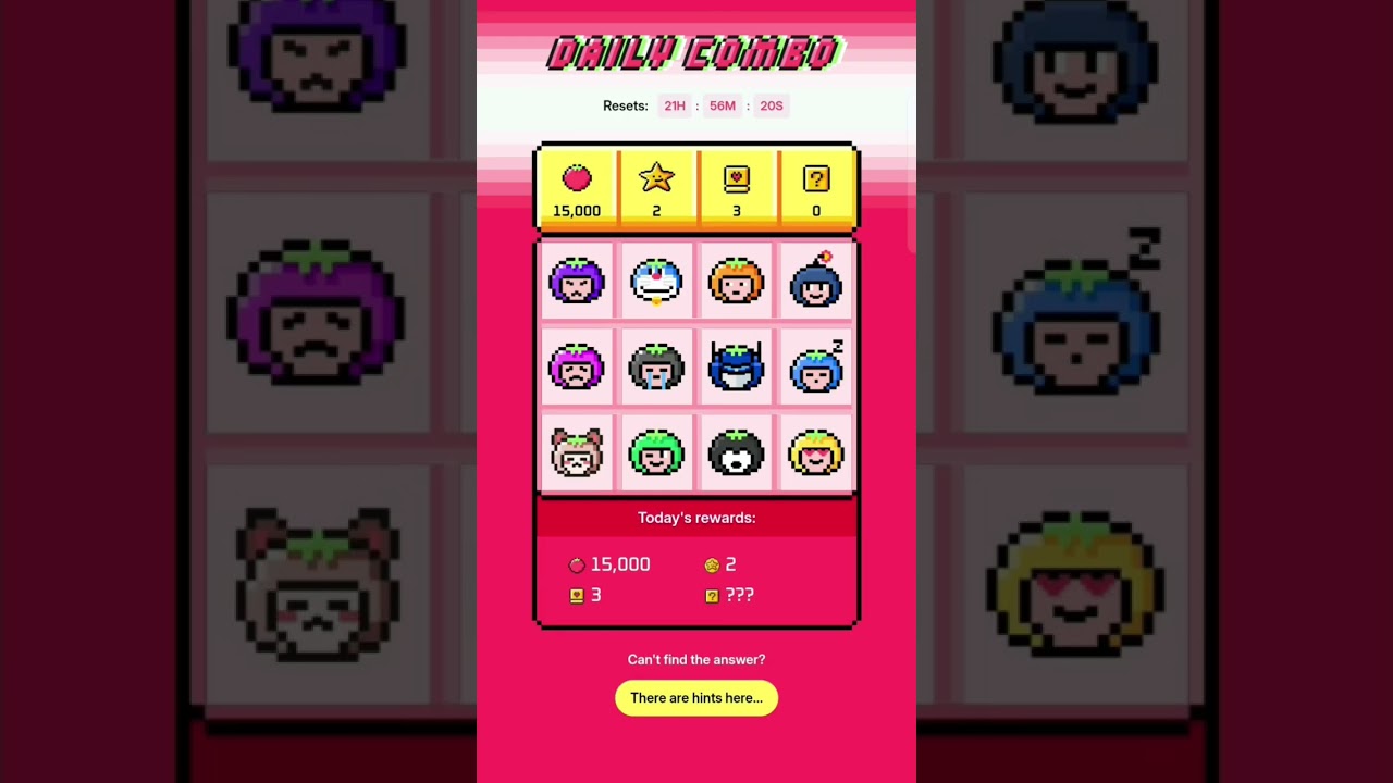 Tomarket daily combo 3 November 2024 