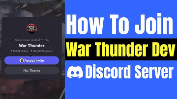 How To Join Discord War Thunder Dev Server