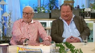 Jan Malmsjö och Claes Malmberg premiärspelar ihop - Nyhetsmorgon (TV4)