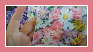 #decoupage#junkjournal#colleenseymourcrafts DECOUPAGE NAPKINS ONTO GLASS TEA-LIGHTS