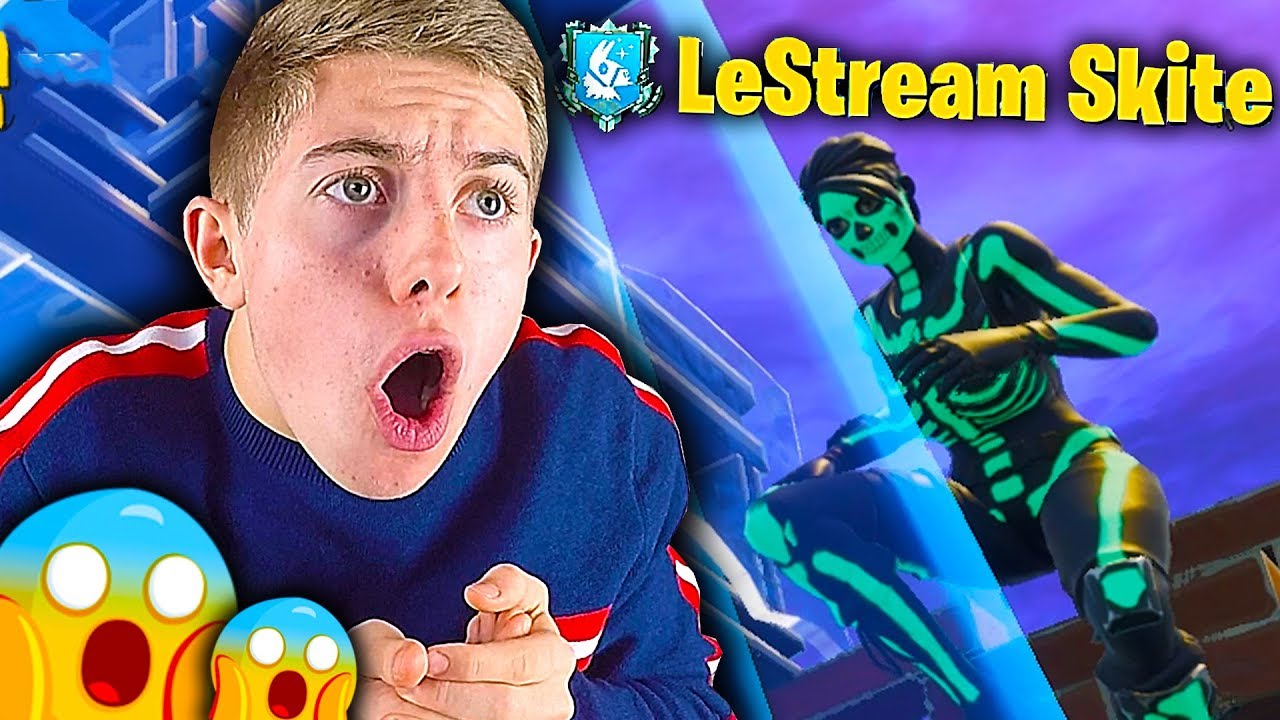 JE ME SUIS FAIS TUER PAR SKITE SUR FORTNITE BATTLE ROYALE !!!