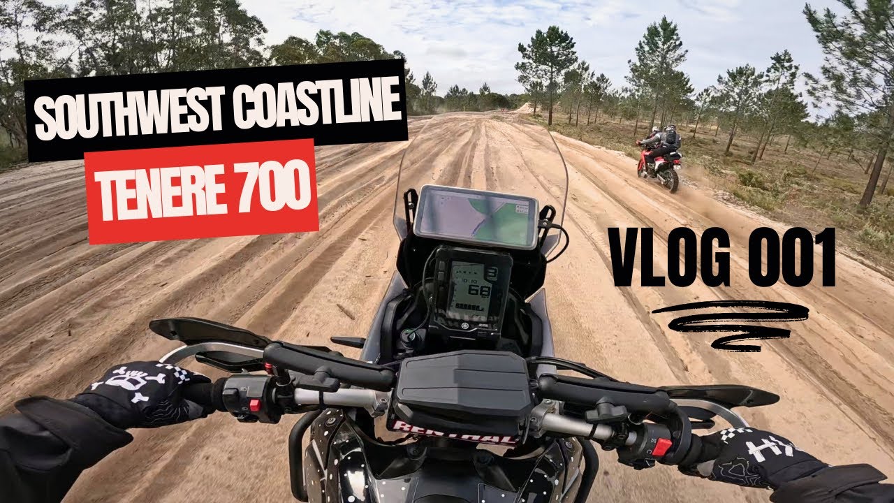 Yamaha Tenere 700 - Southwest Coastline Sand Pit Ride - YouTube
