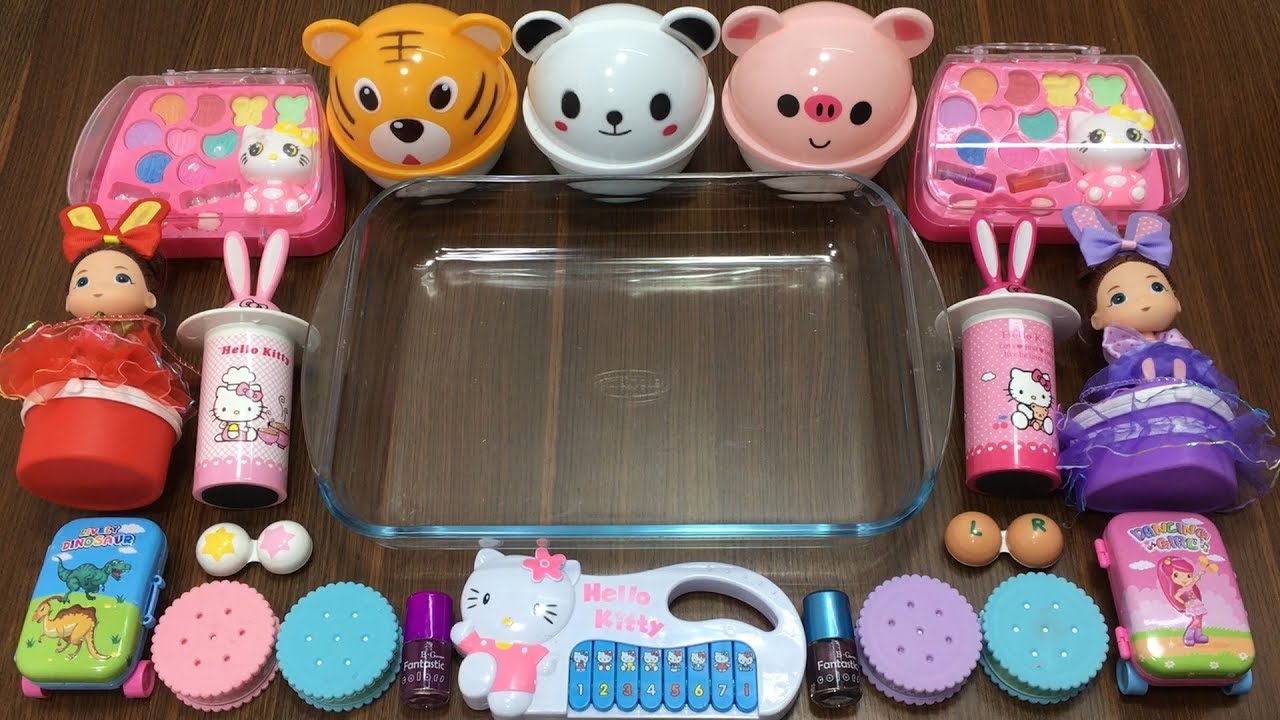 Mixing Random Things into Slime | Relaxing Satisfying Slime Videos 15