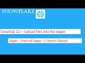 Snowflake Loading Using SnowSQL CLI-3