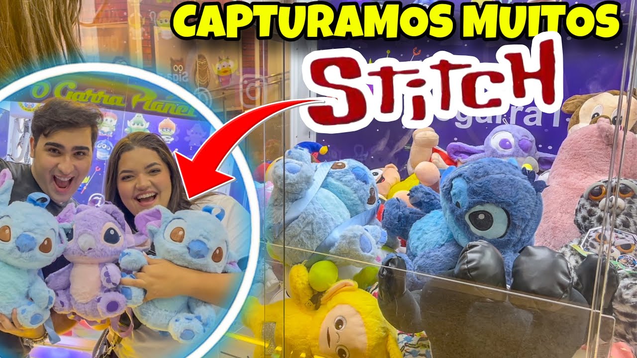 CAPTURAMOS MUITOS STITCHS EM CURITIBA!! Parte 2