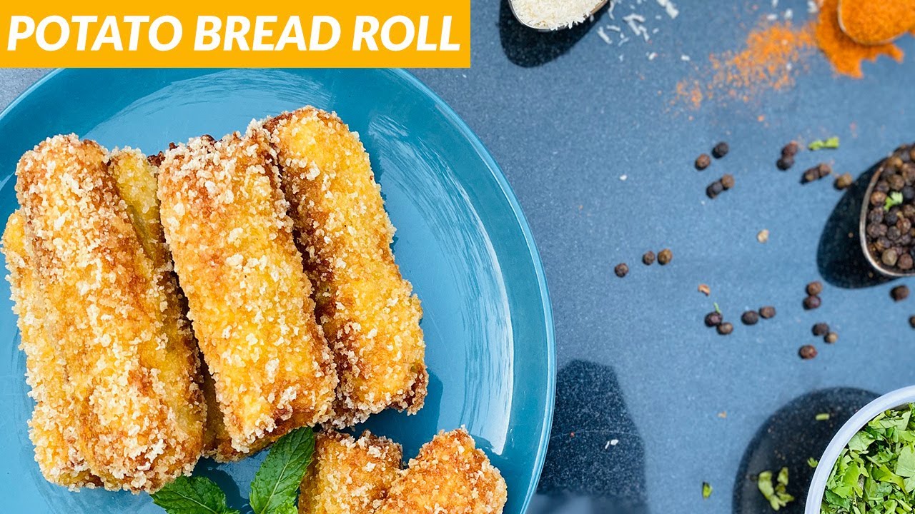 Crispy Stuffed Potato Bread Rolls Potato Bread Rolls Recipe (2020) YouTube