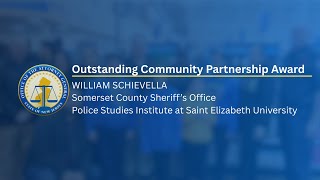 2025 Excellence in Policing Awards: William Schievella, Outstanding Community Partnership