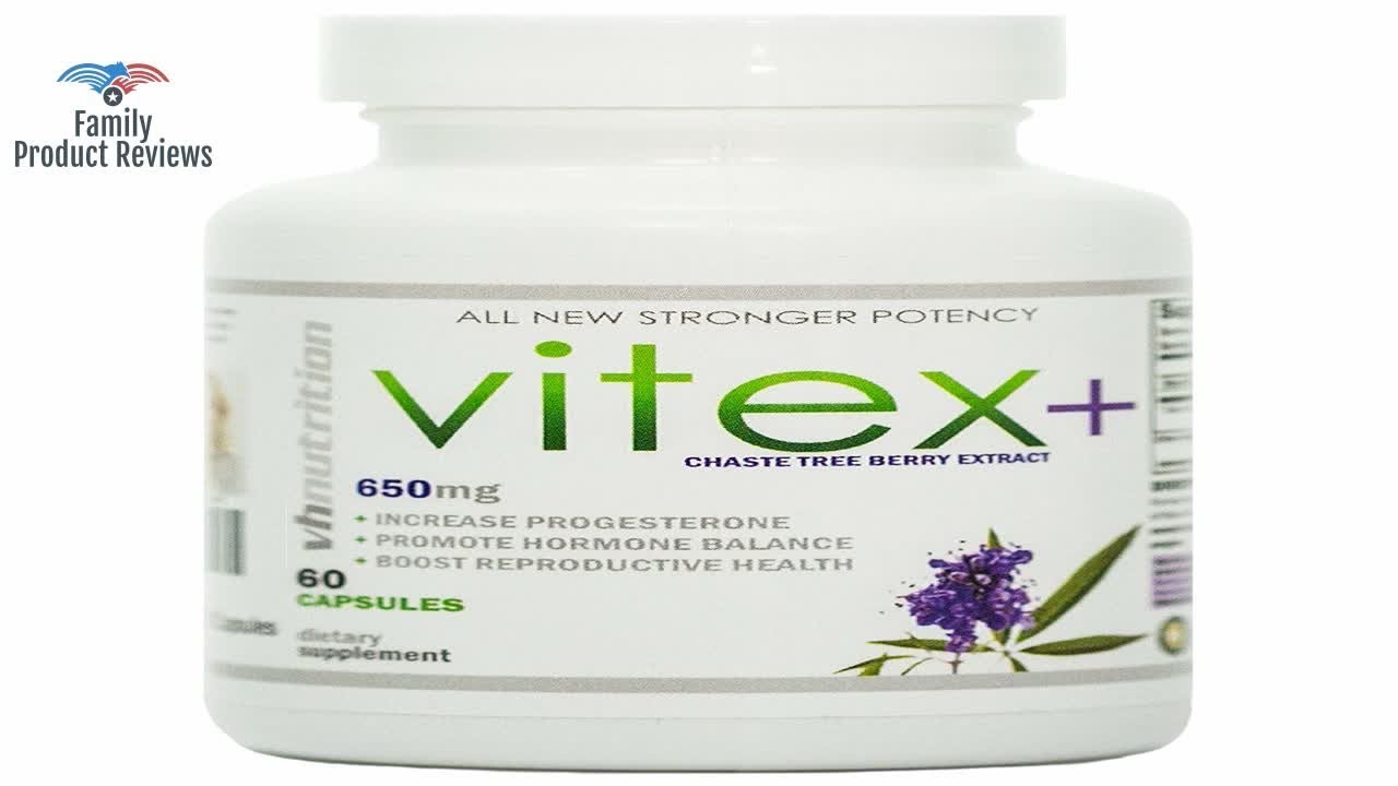 VH Nutrition Vitex 650mg Vitex Chasteberry Supplement Formula to ...