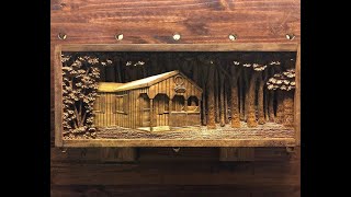 RELIEF WOOD CARVING with Dustin Strenke from @chiseled_outdoors