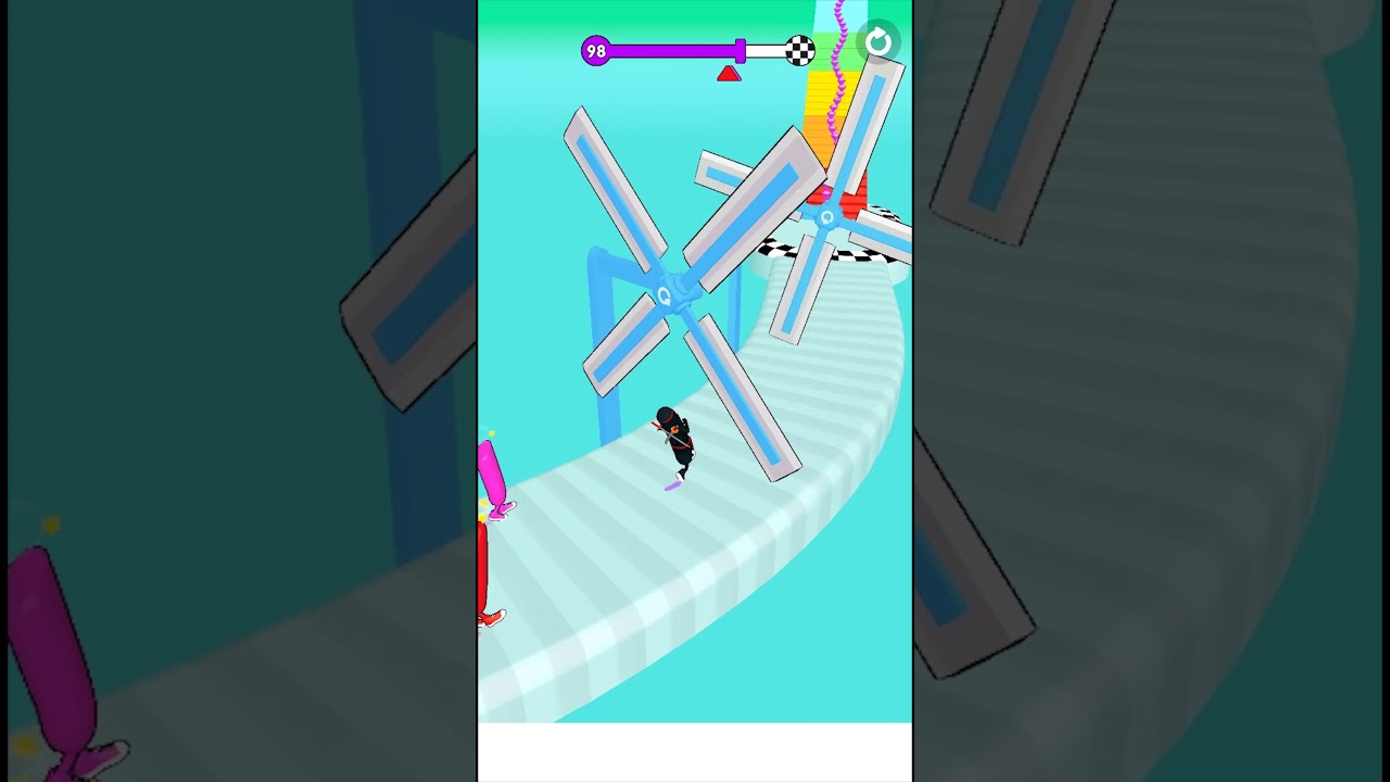 Wacky Run Gameplay levels 98 - mobile game/samsung j5,j6,j7,j8,s6,s7,s8,s9,s10 