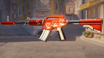 CS2 Updated MOUZ Stockholm Foil Sticker - M4A1 Hot Rod + 4x MOUZ Stockholm Foil Sticker