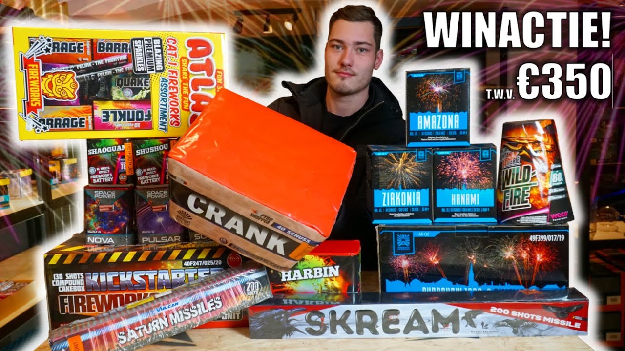 WIJ GEVEN €350 AAN GRATIS VUURWERK WEG! 💥DOE NU MEE!💥