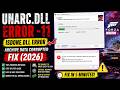 🎮 How to Fix Unarc.dll Error Code -11 & ISDone.dll Error | Archive Data Corrupted Fix (2026) MG77