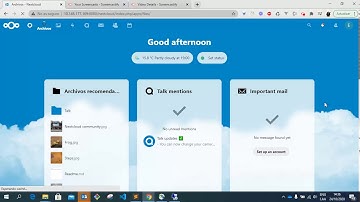 Demo Nextcloud en Raspberry Pi 4B - parte 2