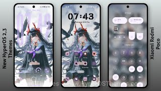 3 New HyperOS 2/3 Control centre Themes for Xiaomi,Redmi,Poco | 3 Best HyperOS 2/3 Themes screenshot 5
