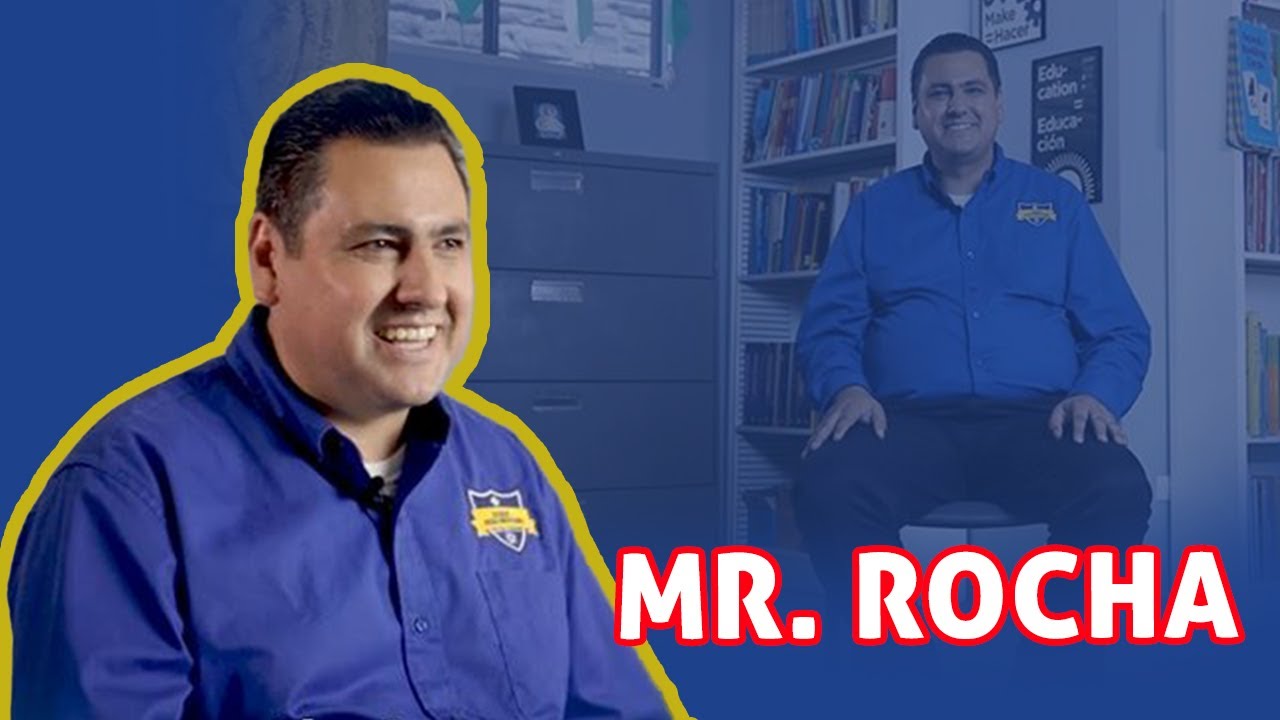 Rhoneil Rocha Mr. Rocha es parte de la Familia Anglo 💛💙 - YouTube