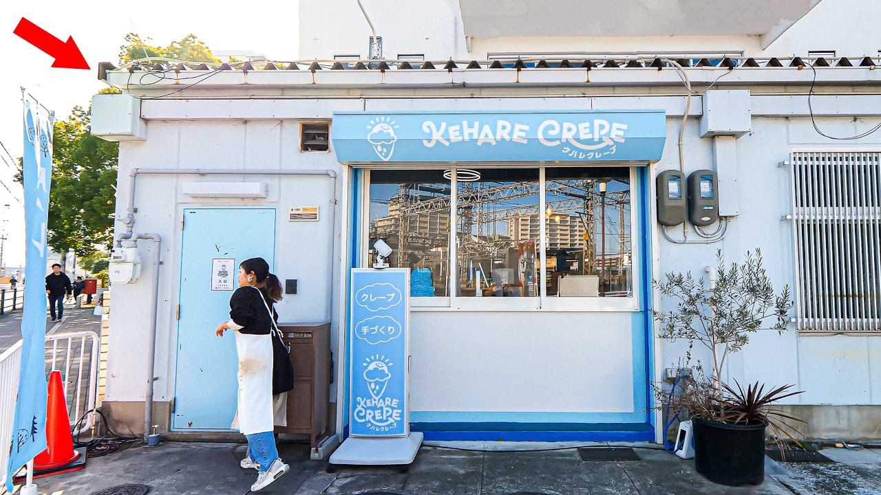 Мама двоих детей управляет скрытой блинной в Осаке! День из жизни японской мастерицы крепов