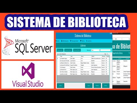 Sistema de Biblioteca en Visual Basic y SQL Server (Código Fuente + Configuración)