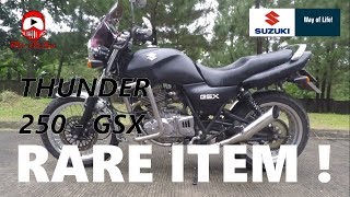 SUZUKI THUNDER 250 - FULL CHROME RARE ITEM !