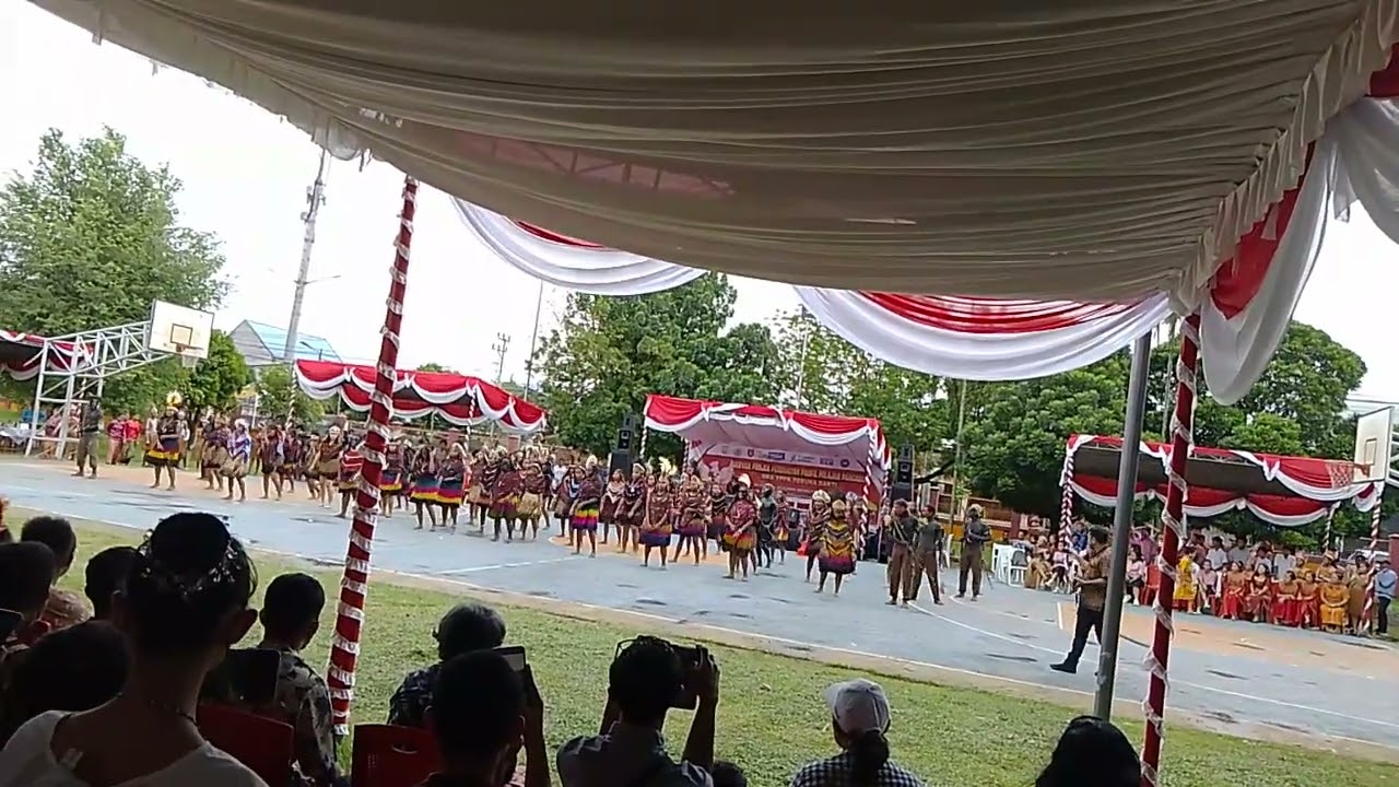Festival kebhinekaan Budaya di SMA YPPK TARUNA BAKTI