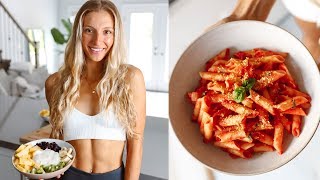 What I Eat In A Day - LEAN VEGAN MEALS