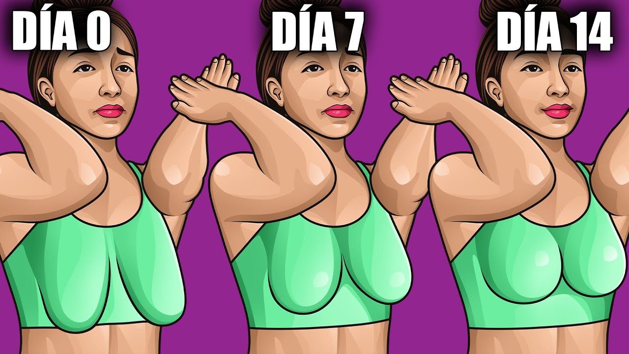 Miniatura del vídeo: 7 Min 7 Días 7 Ejercicios Para Prevenir La Caída De Los Senos