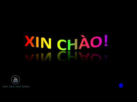 Video [Chữ sáng tạo] Cách viết chữ nhiều màu sắc trong... - youtube