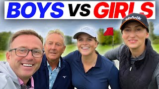 Hilarious Golf Challenge VS The GOLF GIRLS