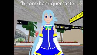 aqua konosuba Redraw - gta san andreas