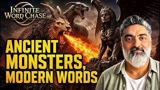 Ancient monsters modern words  - Infinite word chase  - Vocabulary lessons
