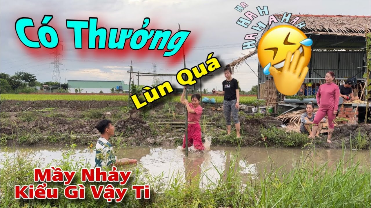 Châu Toàn Vlog - Cấm Xào Nhảy Qua Mương – Cười Vỡ Bụng Với Mấy Pha Lầy Lội