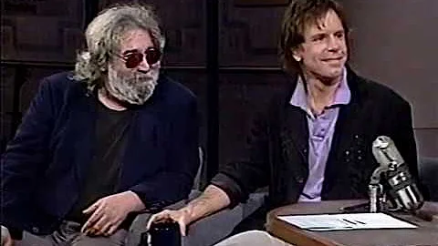 Bob Weir & Jerry Garcia 9-17-87 late night TV perf...