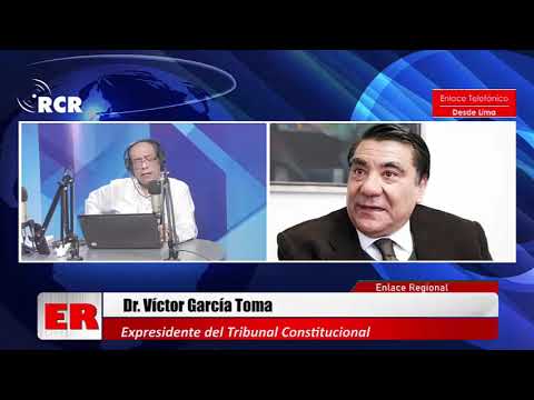 ENTREVISTA VÍCTOR GARCÍA TOMA, EXPRESIDENTE DEL TRIBUNAL CONSTITUCIONAL, EX MINISTRO DE JUSTICIA