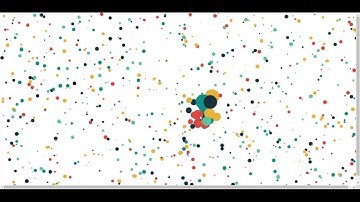 Interactive circle graphic using Canvas