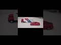 BRE Datsun Truck &amp; Red Sports Car|Diecast Car🚗✨#hotwheels #diecast #short #shortvideo #shortsreels