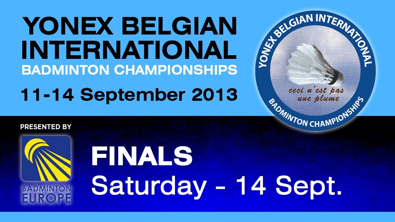 Finals - MS - Andre Kurniawan Tedjono vs Eric Pang - Yonex Belgian International 2013