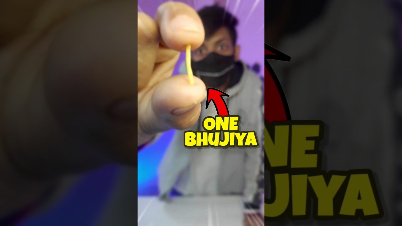 How Many BHUJIYA Pieces In A BHUJIYA Packet? 