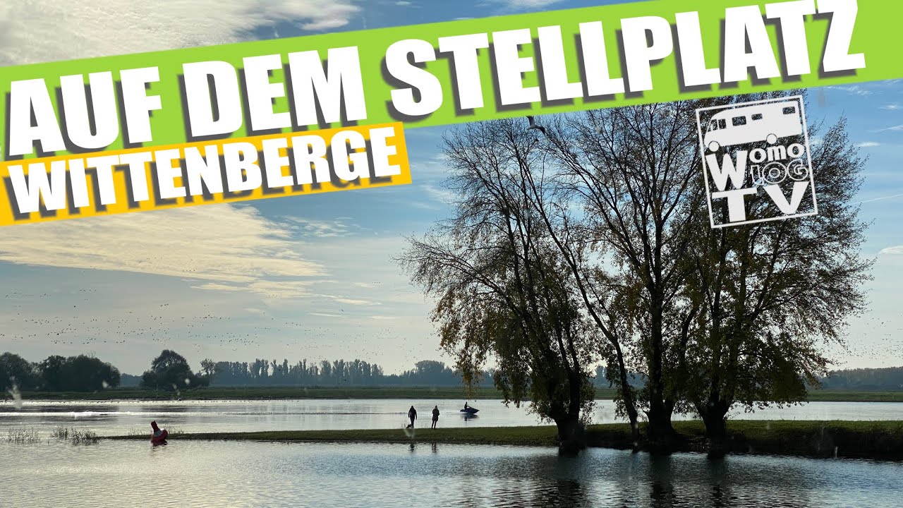 Wittenberge mit dem Wohnmobil. 