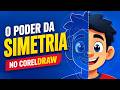 Como Usar Simetria no CorelDRAW de Forma Diferente e Criativa