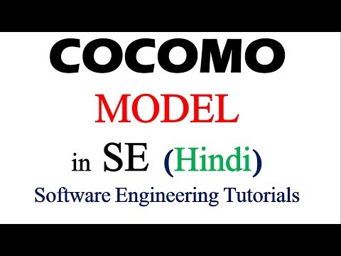 Cocomo Model  (Constructive Cost Model Introduction) in Hindi | Software Engineering Tutorials