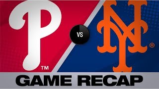 Alonso's walk-off walk wins it for the Mets | Phillies-Mets Game Highlights 9/6/19