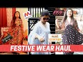 HUGE Festive Wear Haul | Rust Orange , Nykaa Fashion , Myntra , Tjori | Ethnic Wear collection